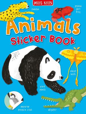 Book cover for Animals Sticker Book