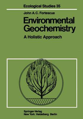 Book cover for Environmental Geochemistry