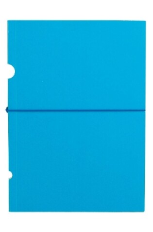 Cover of Bright Blue (Buco) B6 Lined Notebook