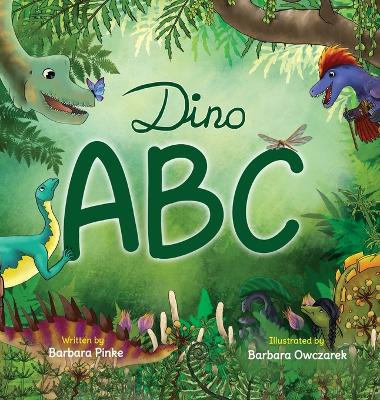 Book cover for Dino ABC - A Dinosaur Alphabet Book for Children