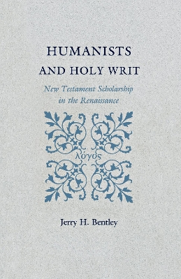 Book cover for Humanists and Holy Writ