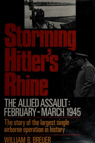 Cover of Storming Hitler's Rhine