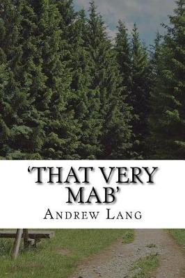 Book cover for 'That Very Mab'