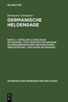 Book cover for Englische Heldensage. Festlandische Heldensage in Nordgermanischer Und Englischer UEberlieferung. Verlorene Heldensage