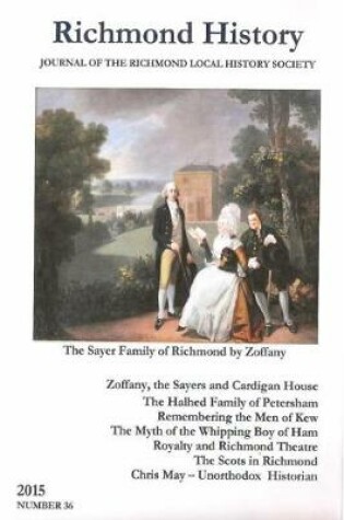 Cover of Richmond History No. 36