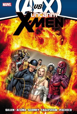 Book cover for Uncanny X-Men by Kieron Gillen - Vol. 4 (AVX)