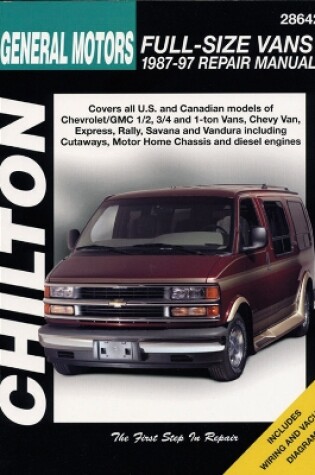 Cover of Chevrolet Vans (87 - 97) (Chilton)