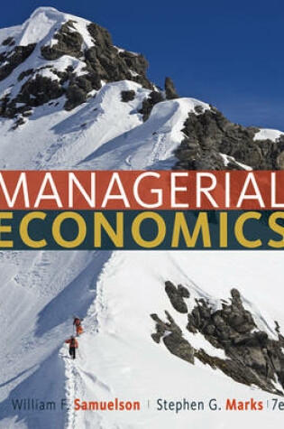 Cover of Managerial Economics 7E