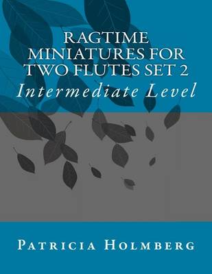 Cover of Ragtime Miniatures for Two Flutes Set 2