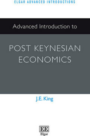 Cover of Advanced Introduction to Post Keynesian Economics