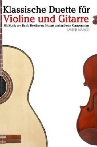 Cover of Klassische Duette F r Violine Und Gitarre