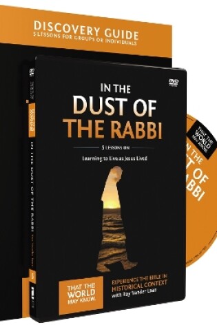 Cover of In the Dust of the Rabbi Discovery Guide with DVD