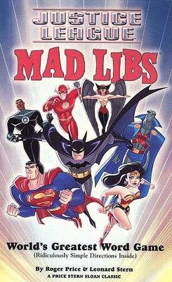 Cover of Justice League Mad Libs