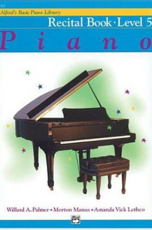 Cover of Alfred's Basic Piano Library Recital 5
