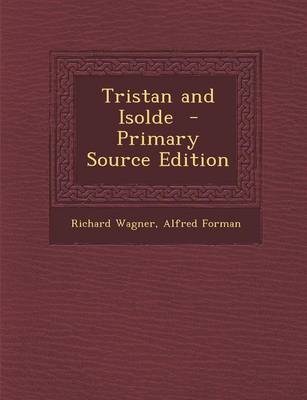 Book cover for Tristan and Isolde