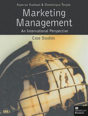 Book cover for Marketing Management: An International Perspective