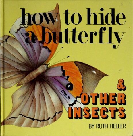 Book cover for How Hide a Butterfly