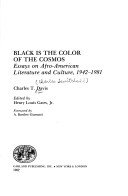 Book cover for Black is the Color of the Cosmos