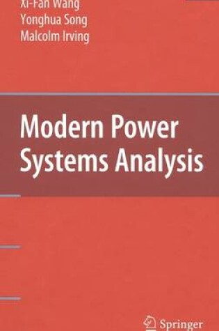 Cover of Modern Power Systems Analysis