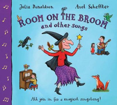 Book cover for Room on the Broom and Other Songs Book and CD