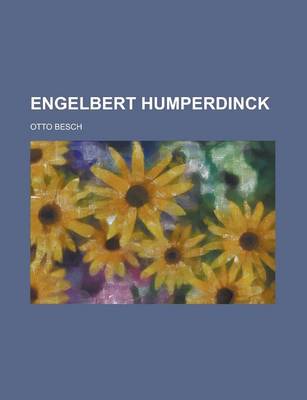 Book cover for Engelbert Humperdinck