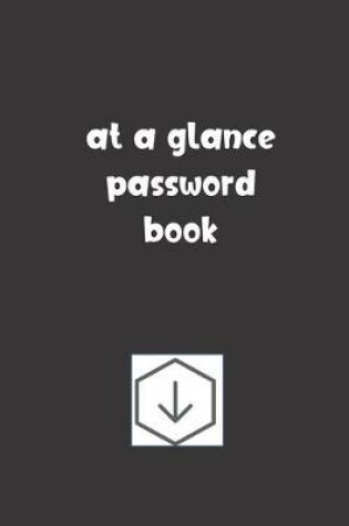 Cover of At a Glance Password Book