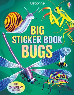 Book cover for Big Sticker Book Bugs