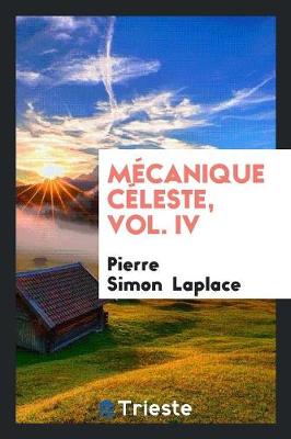 Book cover for Mecanique Celeste, Vol. IV