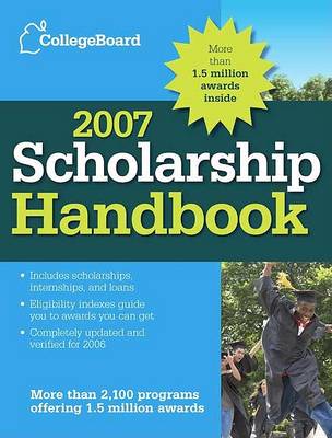 Book cover for The College Board Scholarship Handbook