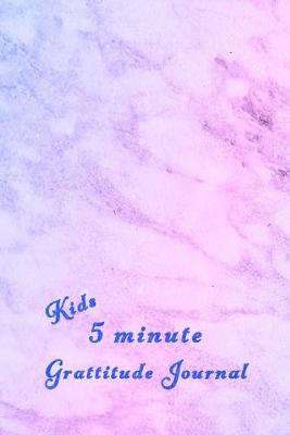 Book cover for Kids 5 minute grattitude journal