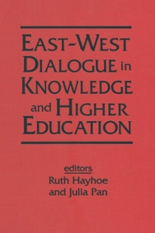 Cover of East-West Dialogue in Knowledge and Higher Education