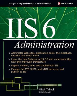 Book cover for IIS 6 Administration