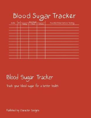 Book cover for Blood Sugar Tracker