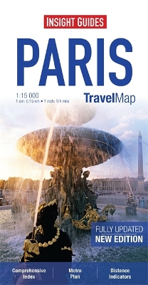 Book cover for Insight Travel Map: Paris