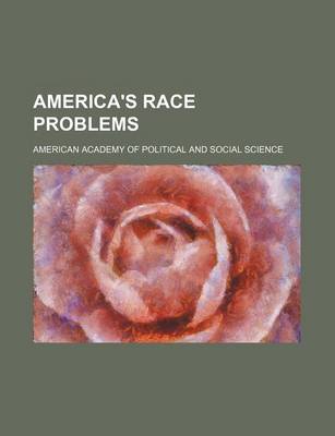 Book cover for America's Race Problems