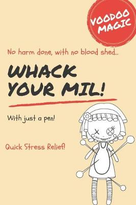 Book cover for Mother In Law Paper Voodoo Doll - Whack Your MIL Book & Quick Stress Relief Book For Suffering Husbands