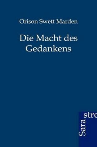 Cover of Die Macht Des Gedankens