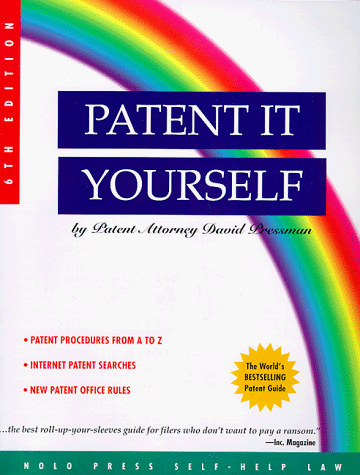 Book cover for Patent it Yourself