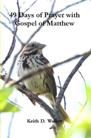 Cover of 49 Days of Prayer with Gospel of Matthew