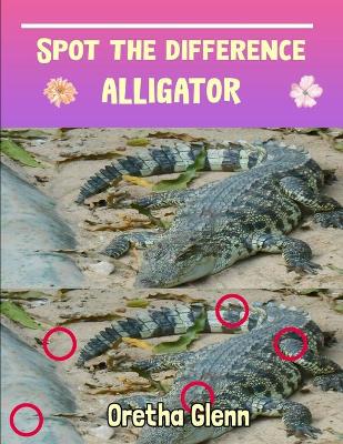 Book cover for Spot the difference Alligator