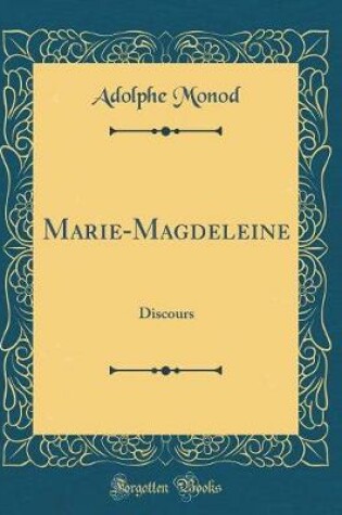 Cover of Marie-Magdeleine