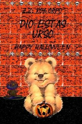 Cover of Dio Estas Urso Happy Halloween