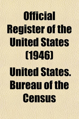 Book cover for Official Register of the United States (1946)