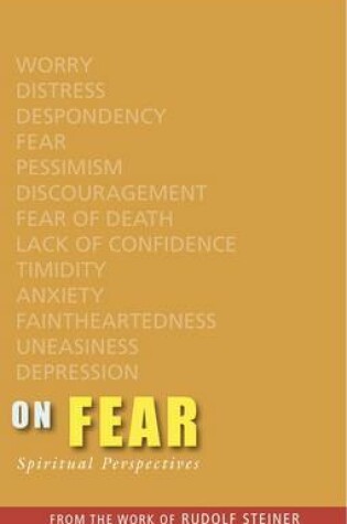 Cover of On Fear
