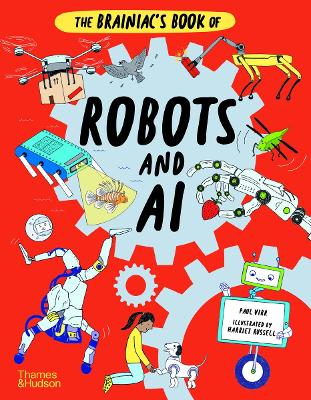 Book cover for The Brainiac's Book of Robots and AI