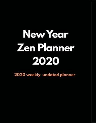Book cover for New Year Zen Planner 2020