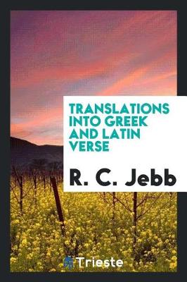 Book cover for Translations Into Greek and Latin Verse