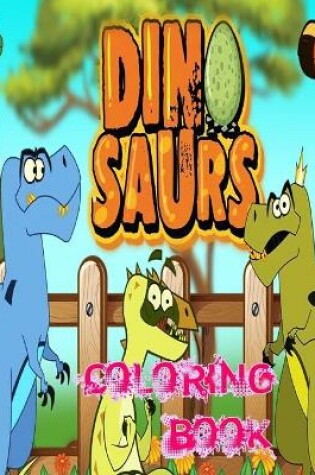 Cover of Dinosaurs Coloring Book