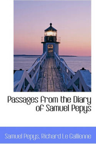 Cover of Passages from the Diary of Samuel Pepys