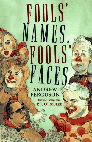 Book cover for Fools' Names, Fools' Faces